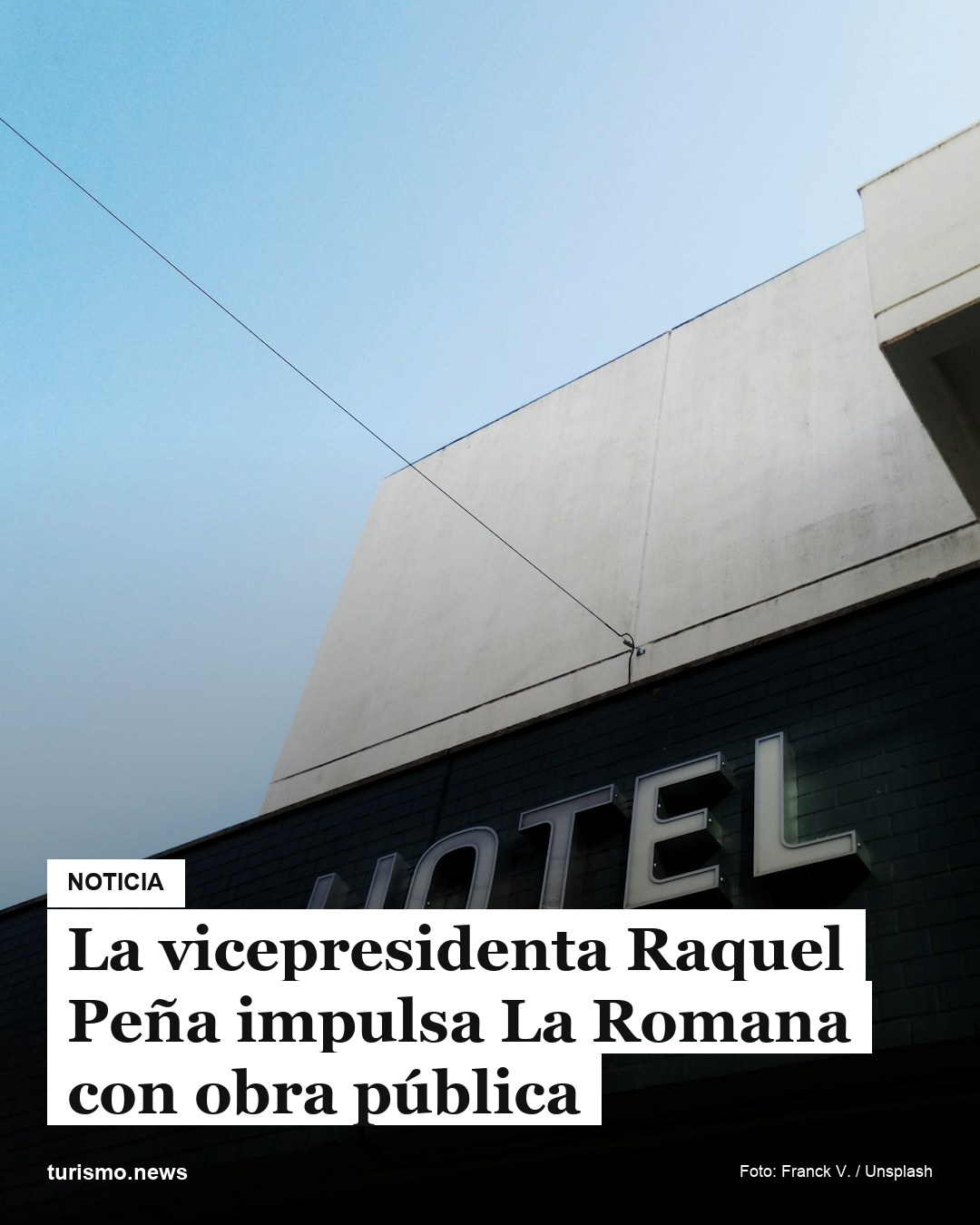 La vicepresidenta Raquel Peña impulsa La Romana con obra pública
